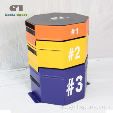 Mjukt skum gymnastik Plyometric Jump Box